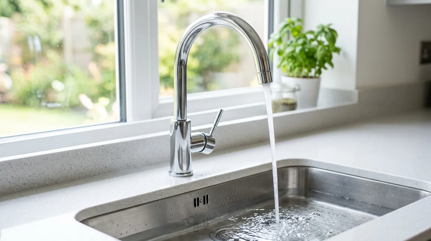 Local Plumbing Master Pros same day plumber fixing a faucet in Winnie, TX